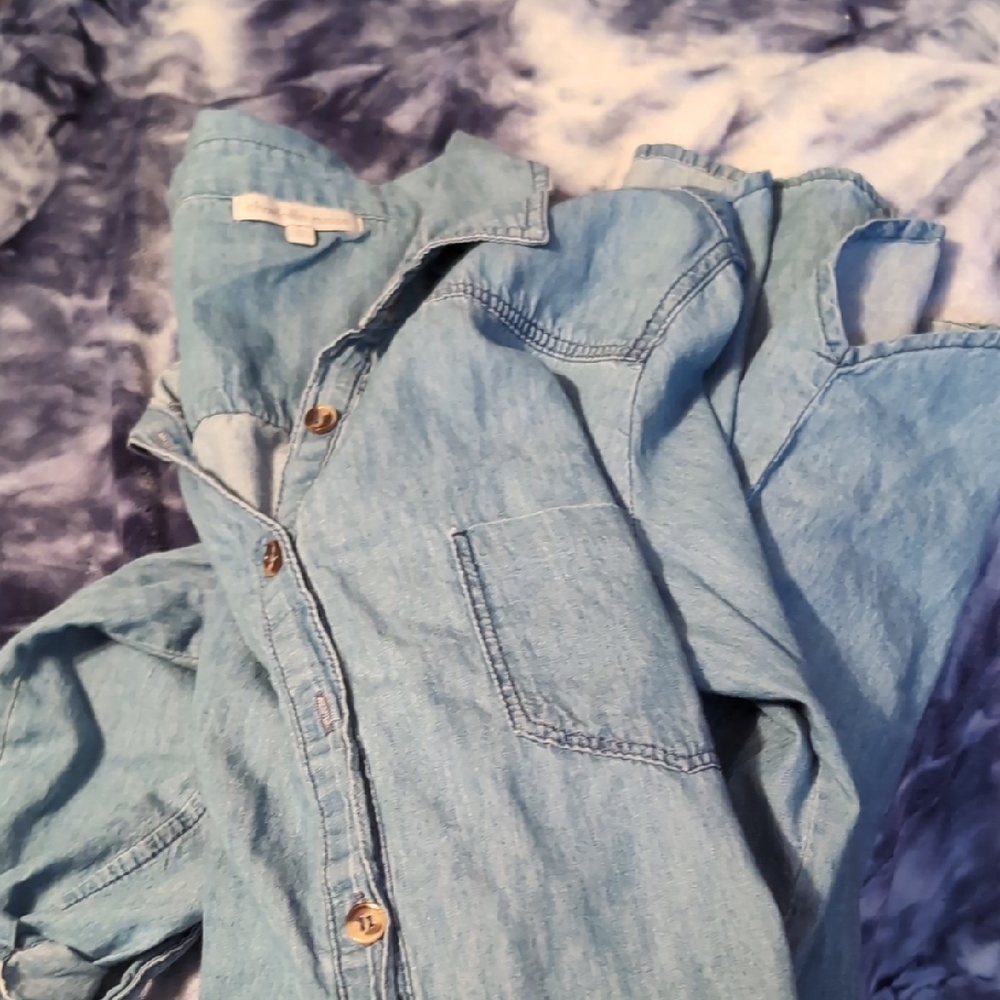 Light Blue Denim Shirt